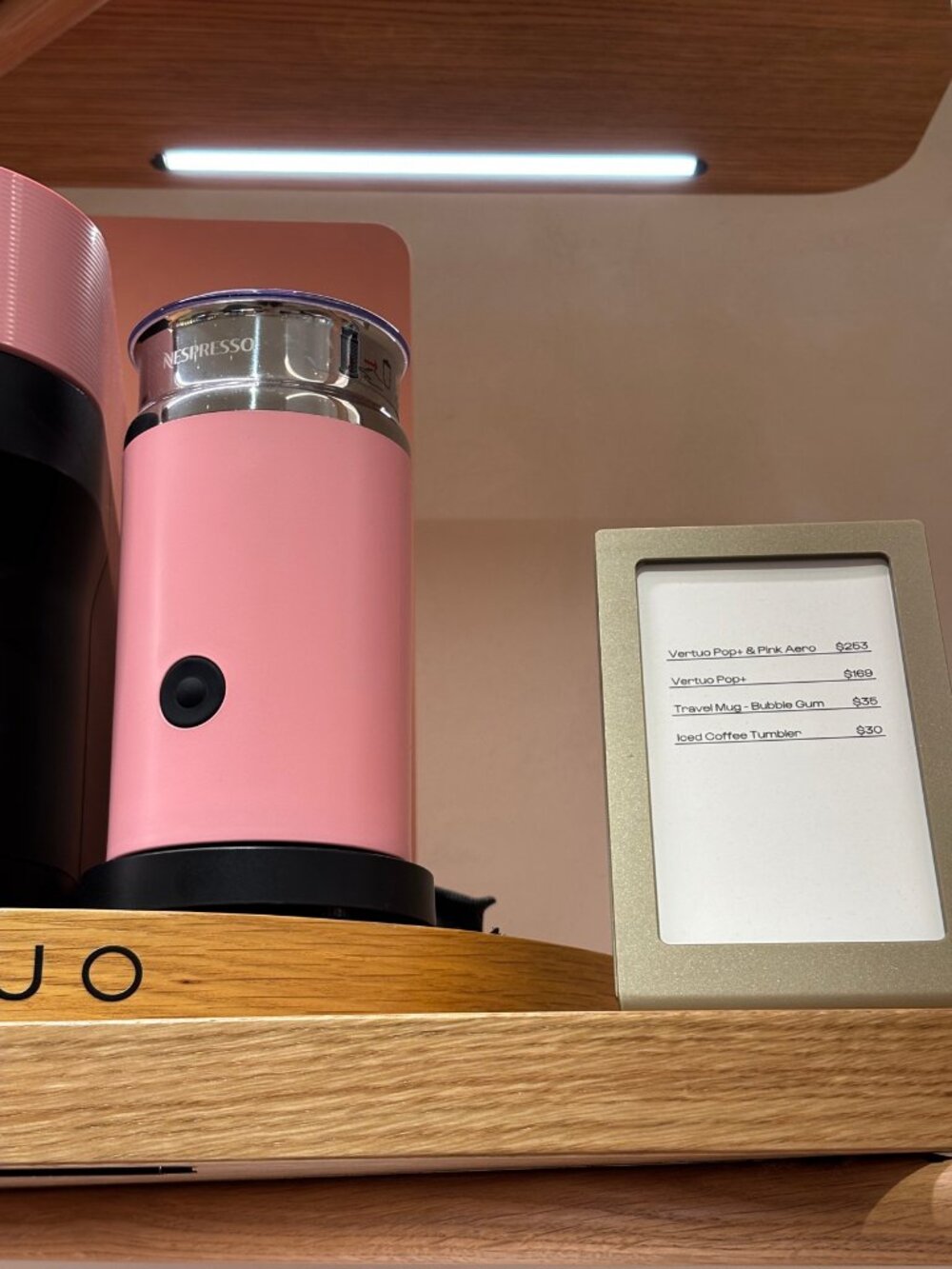 Nespresso Aeroccino 3 Pink Milk Frother - Like New, Used Once